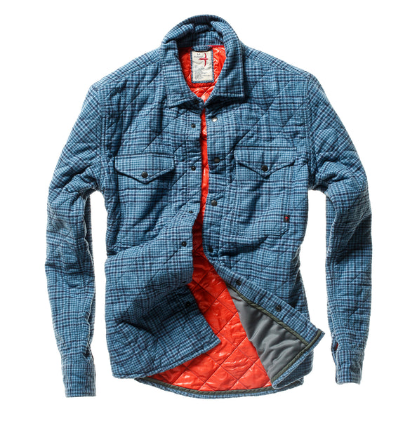 Quilted Flannel Shirtjacket