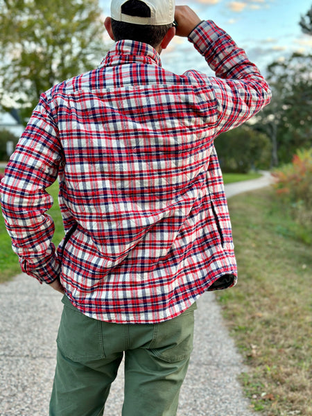 Quilted Flannel Shirtjacket