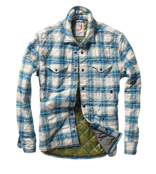 Quilted Flannel Shirtjacket