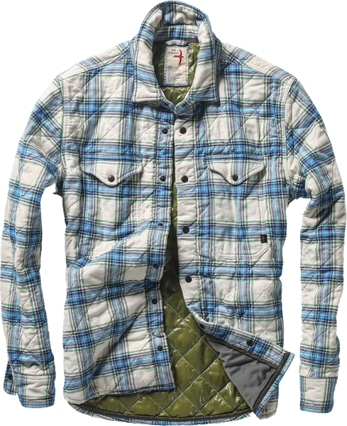 Quilted Flannel Shirtjacket