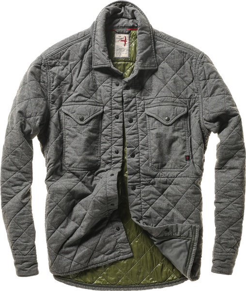 Tick Weave Shirtjacket