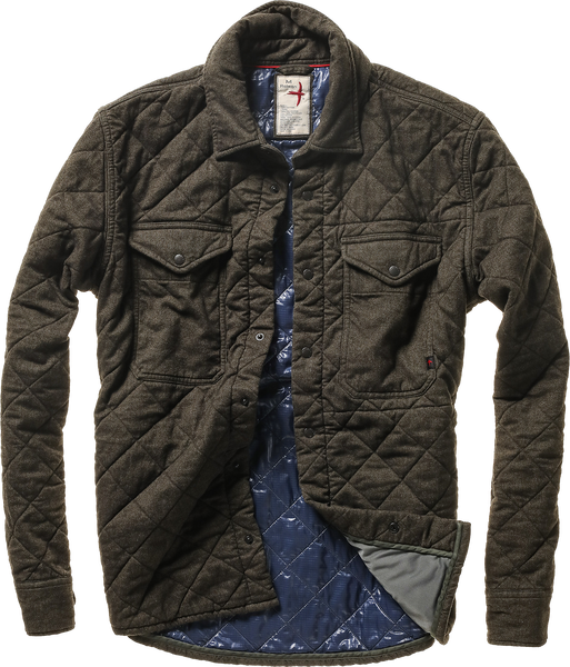 Tick Weave Shirtjacket