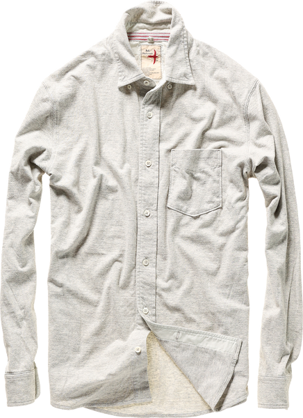 Fineline Knit Buttondown