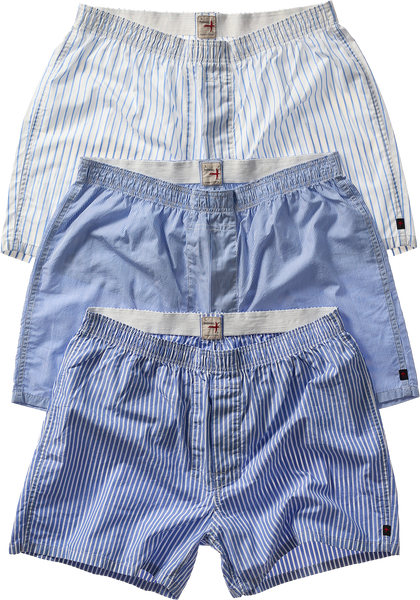 Dress Stripes Boxer 3-Pack (Final Sale)