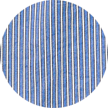 
Blue Railroad Stripe
