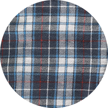 
White/Navy/Red Plaid
