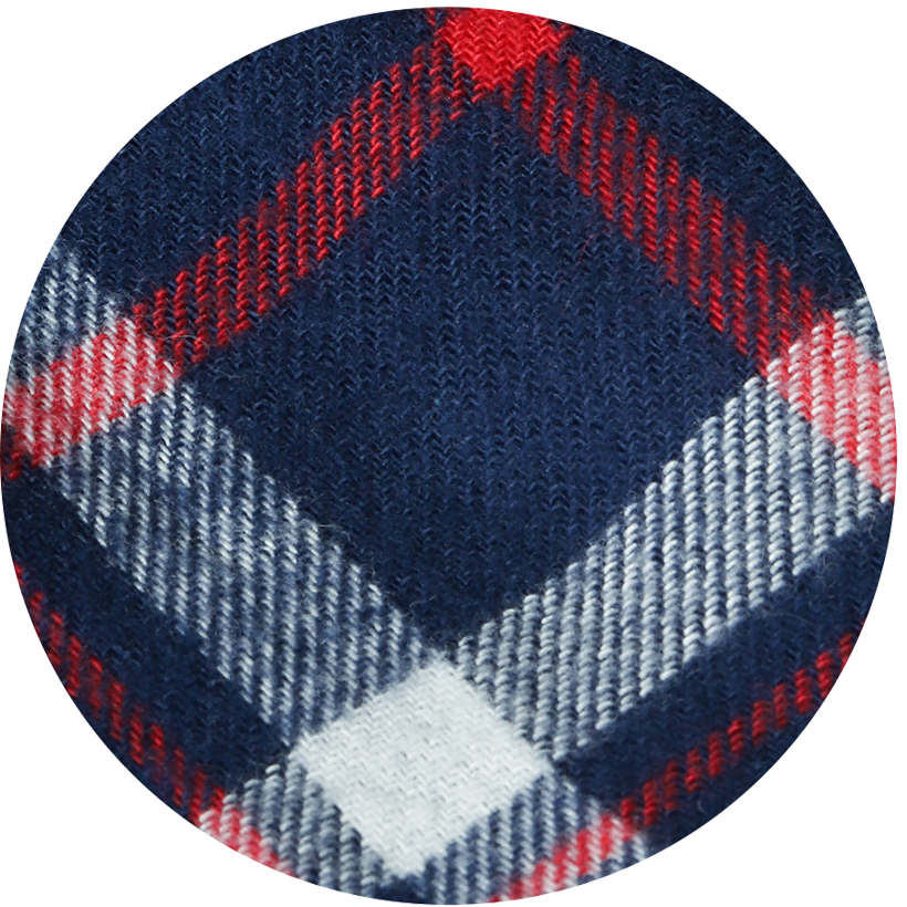 
Navy/White/Red Plaid
